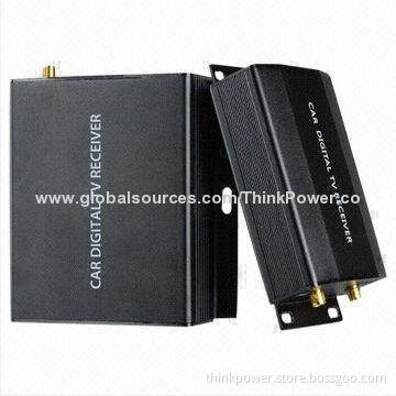 Car ISDB-T Full-seg Mobile Free-view Television Receivers, 12V DC Voltage and 80% RH Humidity